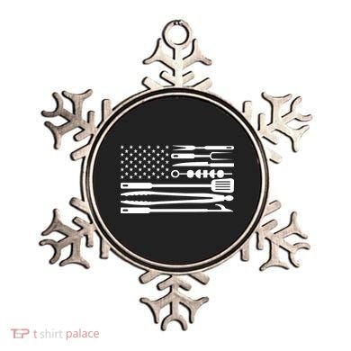 BBQ Tools American Flag Ornament