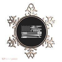 BBQ Tools American Flag Ornament thumb 0