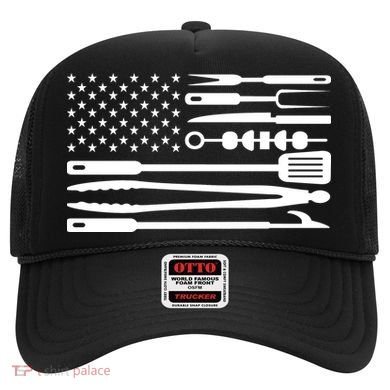 BBQ Tools American Flag Hat