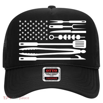 BBQ Tools American Flag Hat