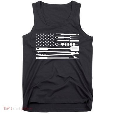 BBQ Tools American Flag Tank Top