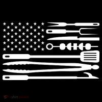 BBQ Tools American Flag Toddler T-Shirt thumb 4