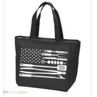 BBQ Tools American Flag Tote Bag thumb 3