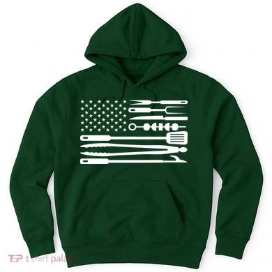 BBQ Tools American Flag Hoodie