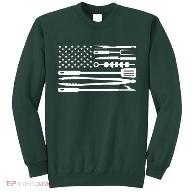 BBQ Tools American Flag Sweatshirt