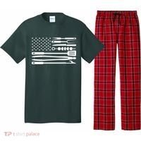 BBQ Tools American Flag Pajama Set thumb 0