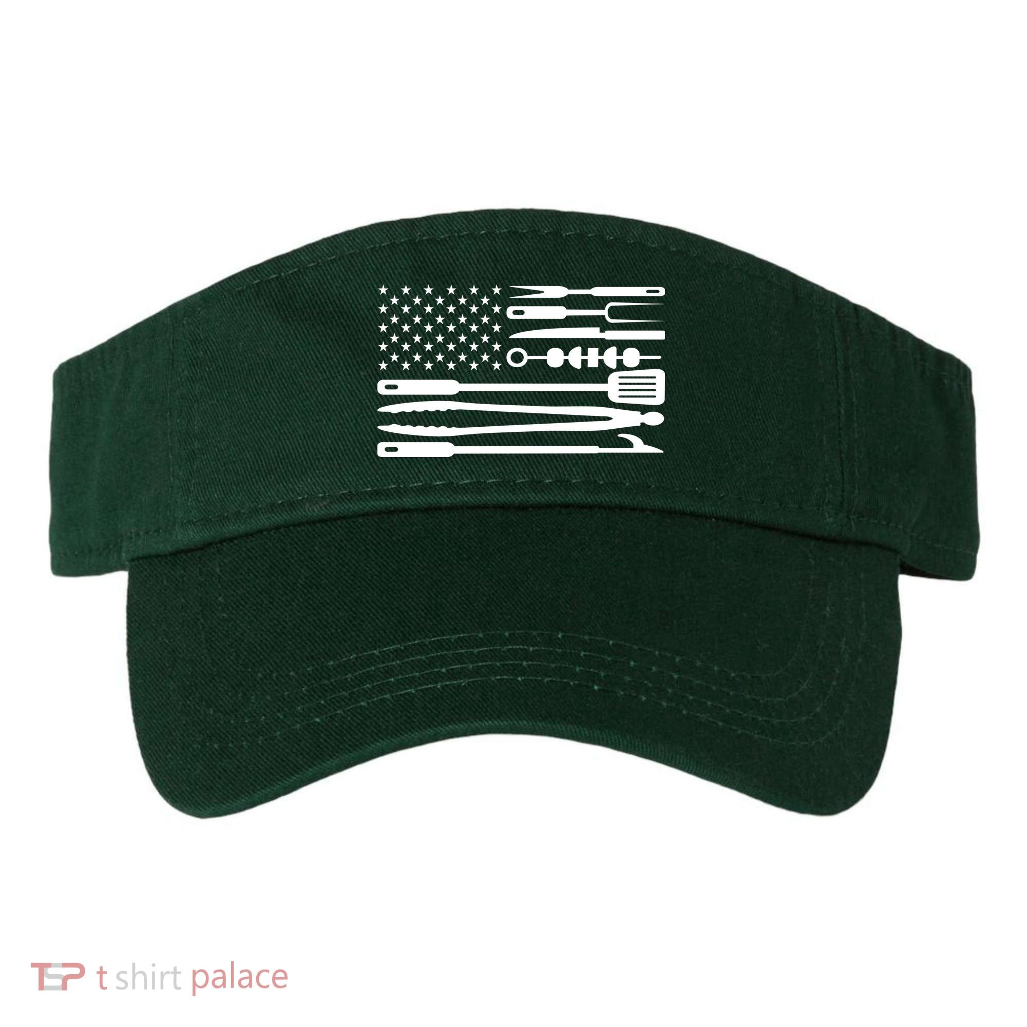 BBQ Tools American Flag Visor