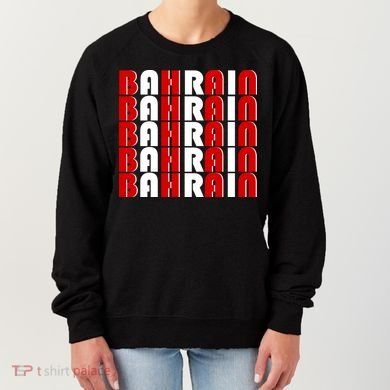 Bahrain Typography Women's Sweatshirt