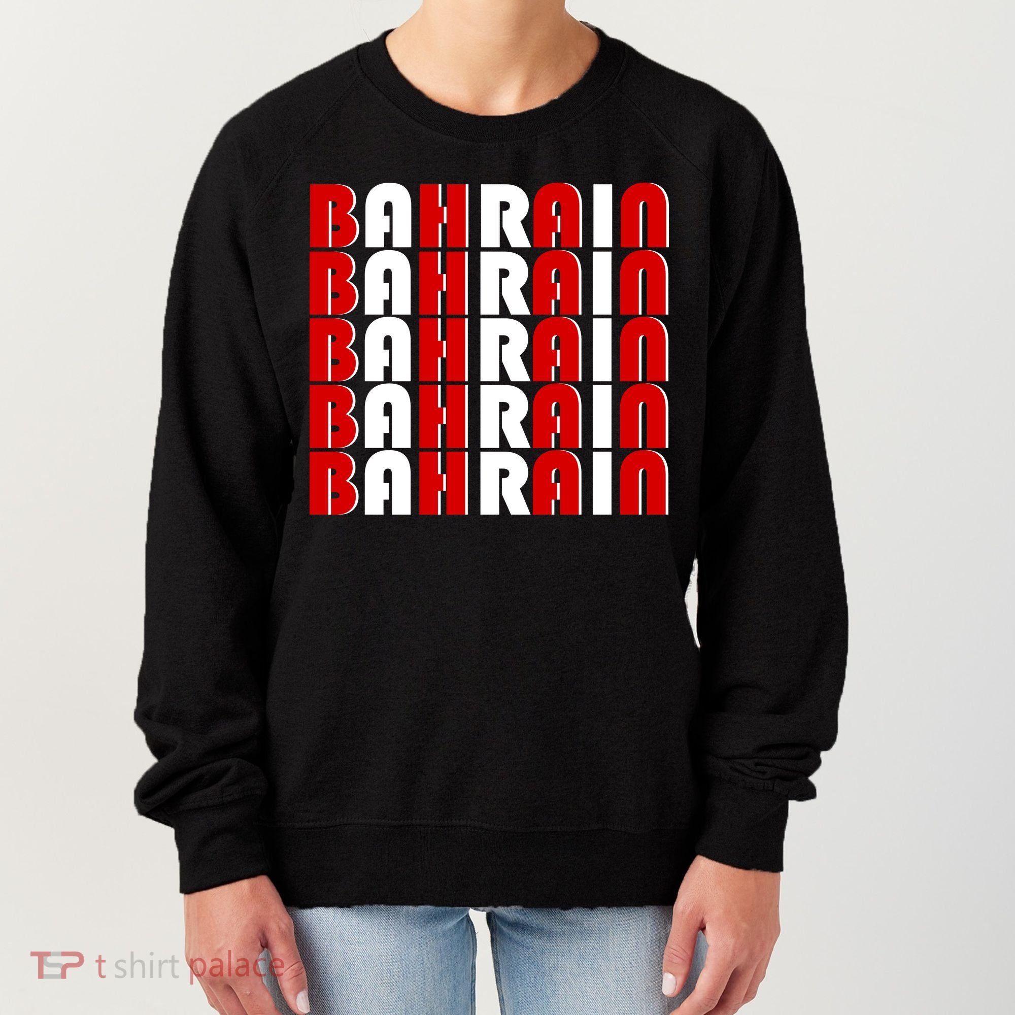 Bahrain Typography Women's Sweatshirt