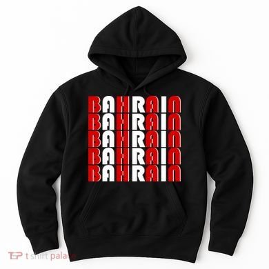 Bahrain Typography Hoodie
