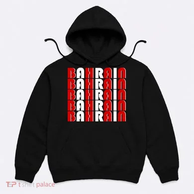 Bahrain Typography Hoodie
