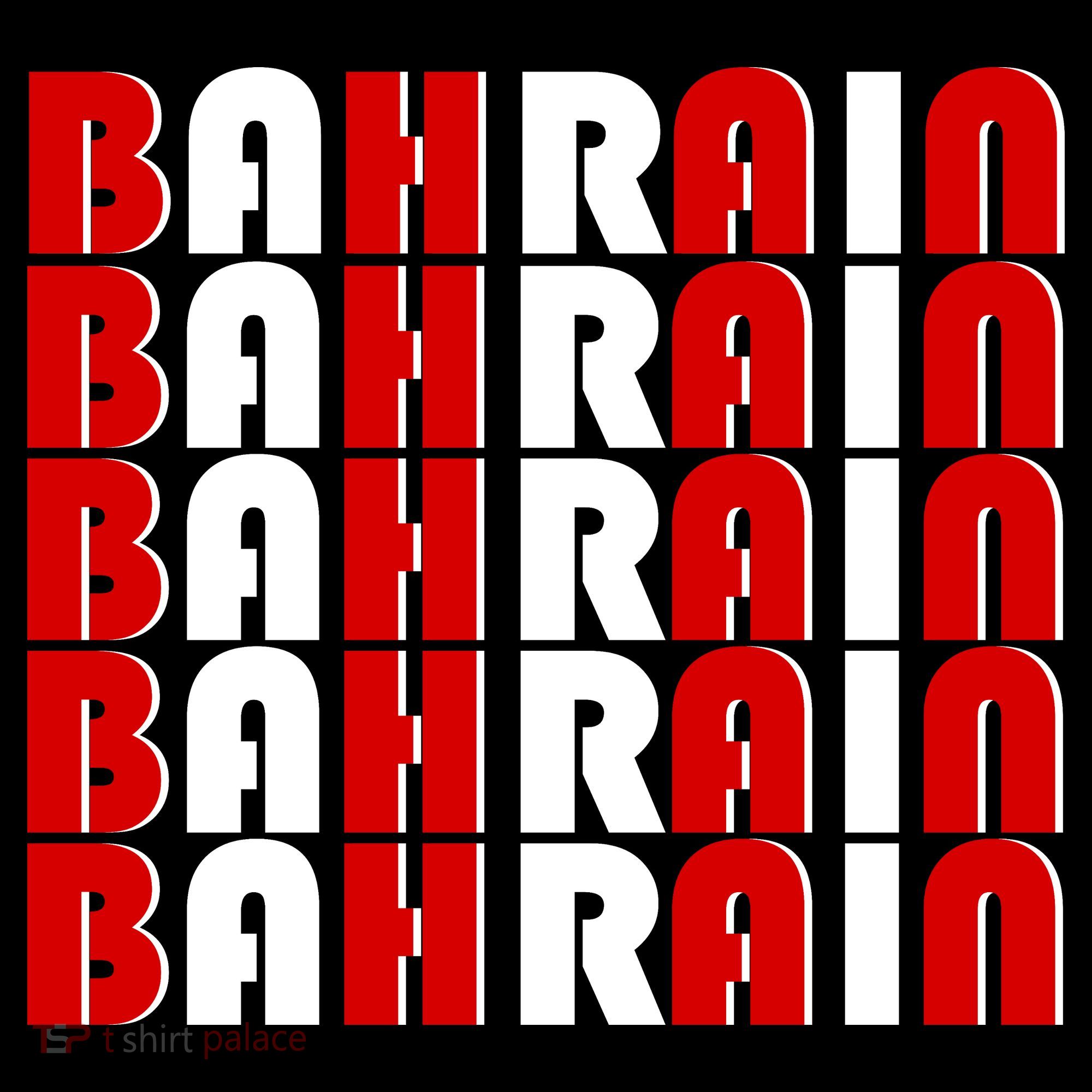 Bahrain Typography Apron