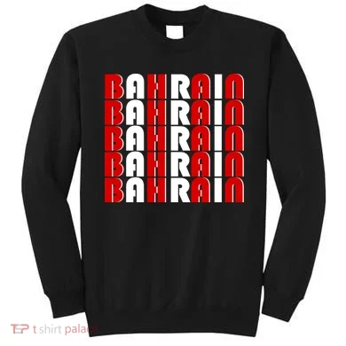 Bahrain Typography Sweatshirt