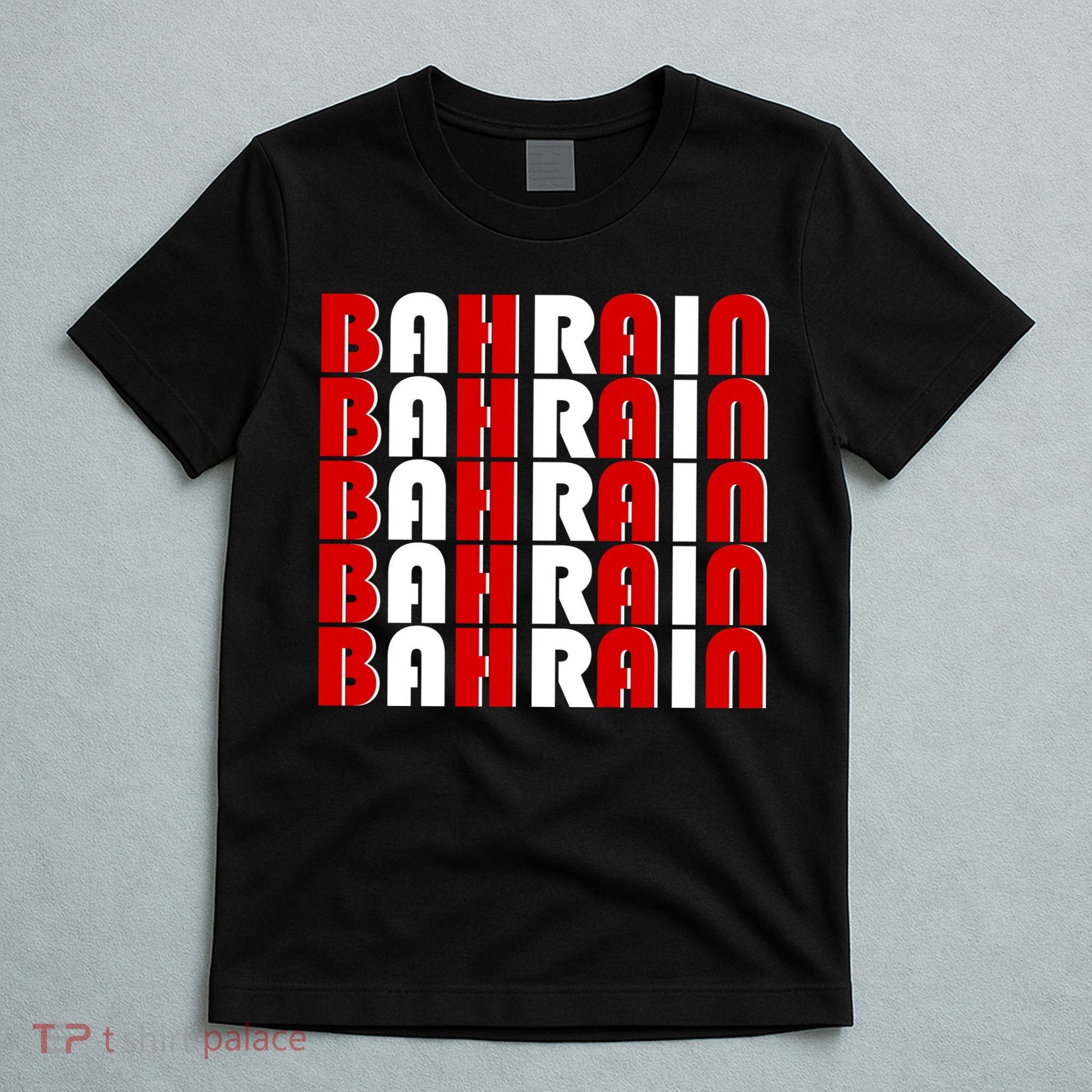 Bahrain Typography T-Shirt
