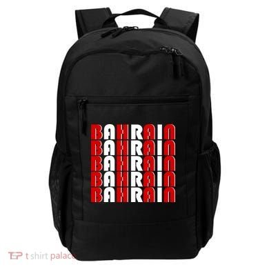 Bahrain Typography Backpack