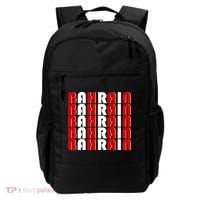 Bahrain Typography Backpack thumb 0