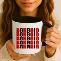 Bahrain Typography Coffee Mug thumb 3