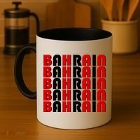 Bahrain Typography Coffee Mug thumb 4