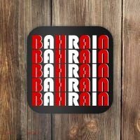 Bahrain Typography Coaster thumb 0