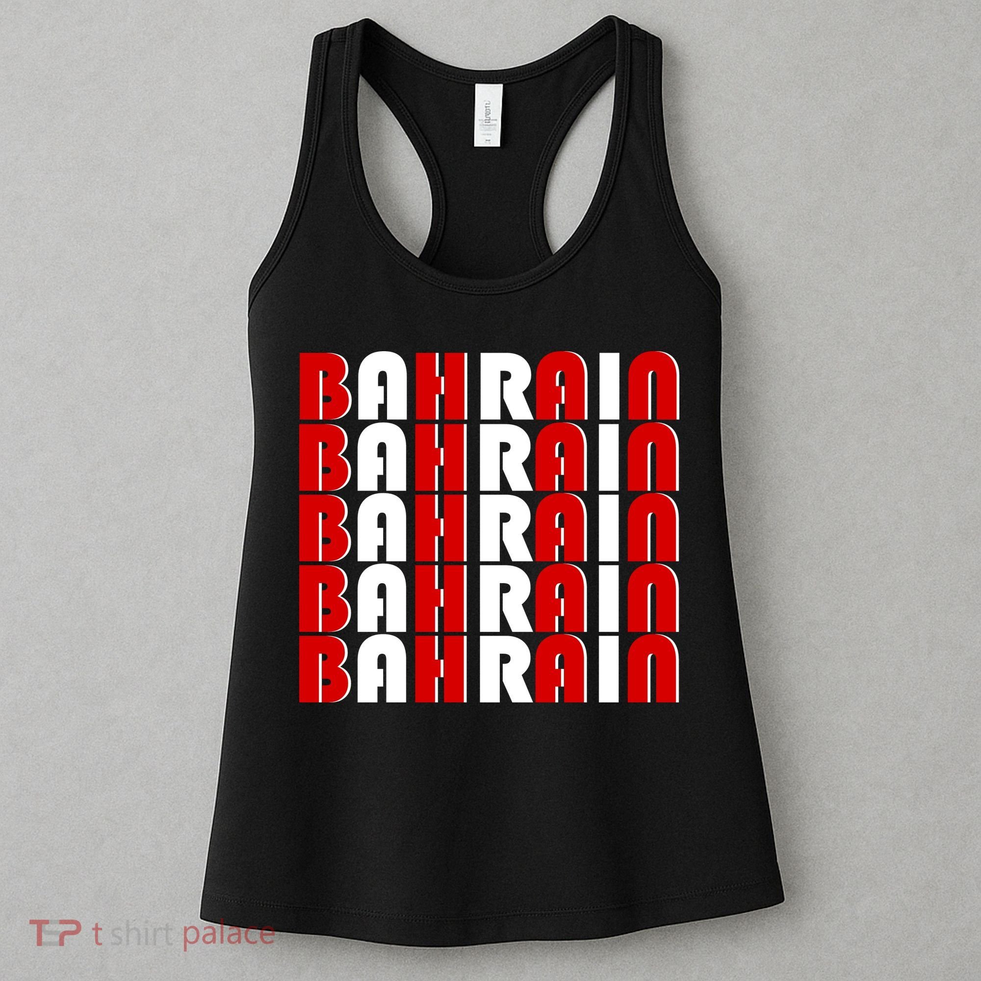 Bahrain Typography Women's Tank Top