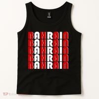 Bahrain Typography Tank Top thumb 2