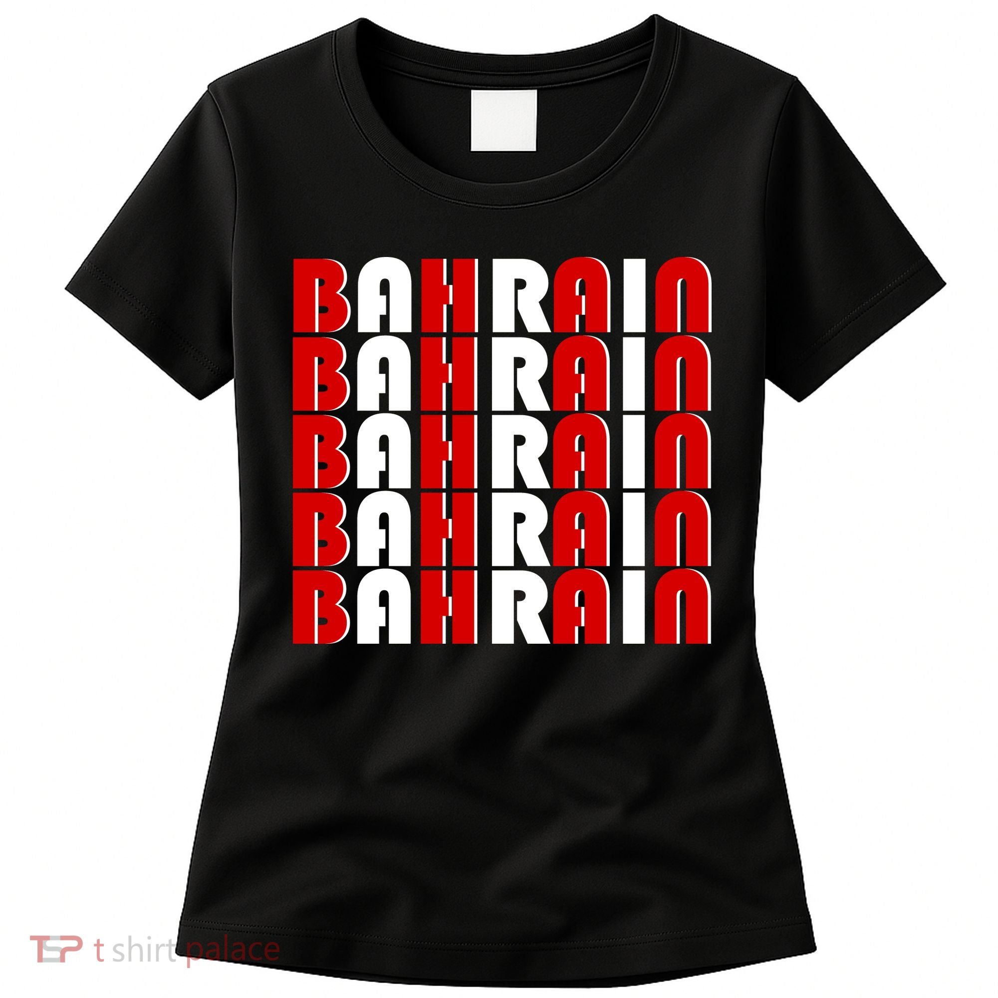 Bahrain Typography Women's T-Shirt