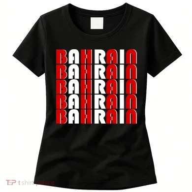 Bahrain Typography Women's T-Shirt