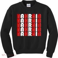 Bahrain Typography Kids Sweatshirt thumb 0