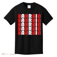 Bahrain Typography Kids T-Shirt thumb 0