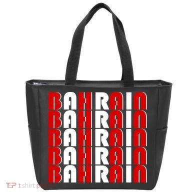 Bahrain Typography Tote Bag