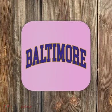 Baltimore Text Coaster