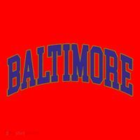 Baltimore Text Santa Hat thumb 1
