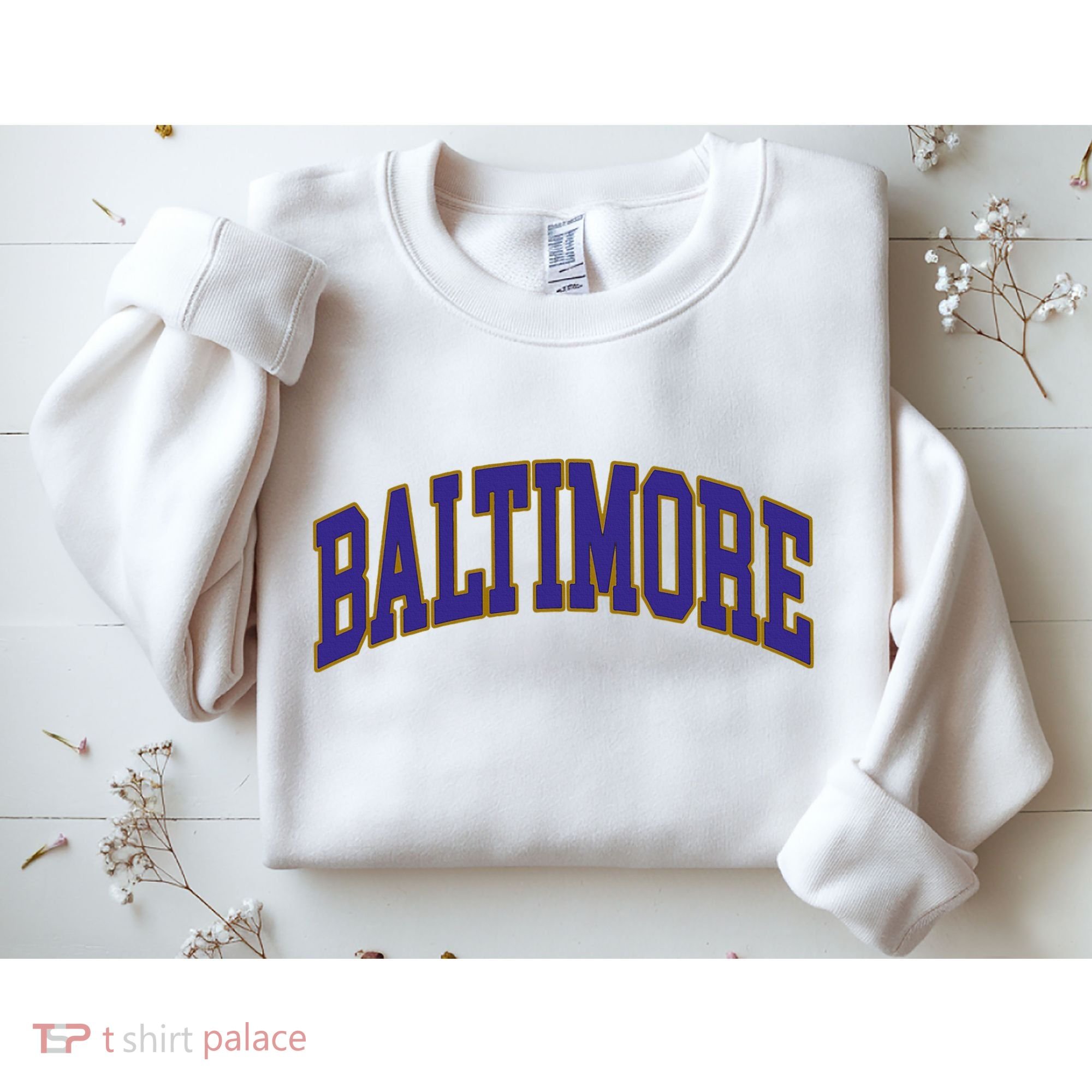 Baltimore Text Sweatshirt