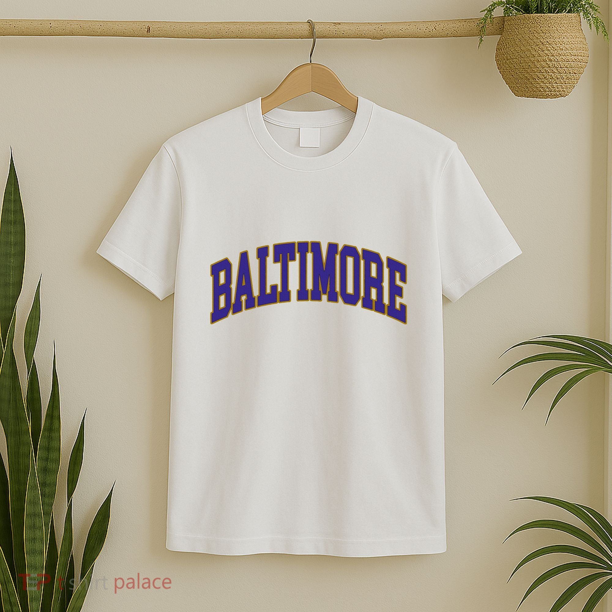Baltimore Text T-Shirt