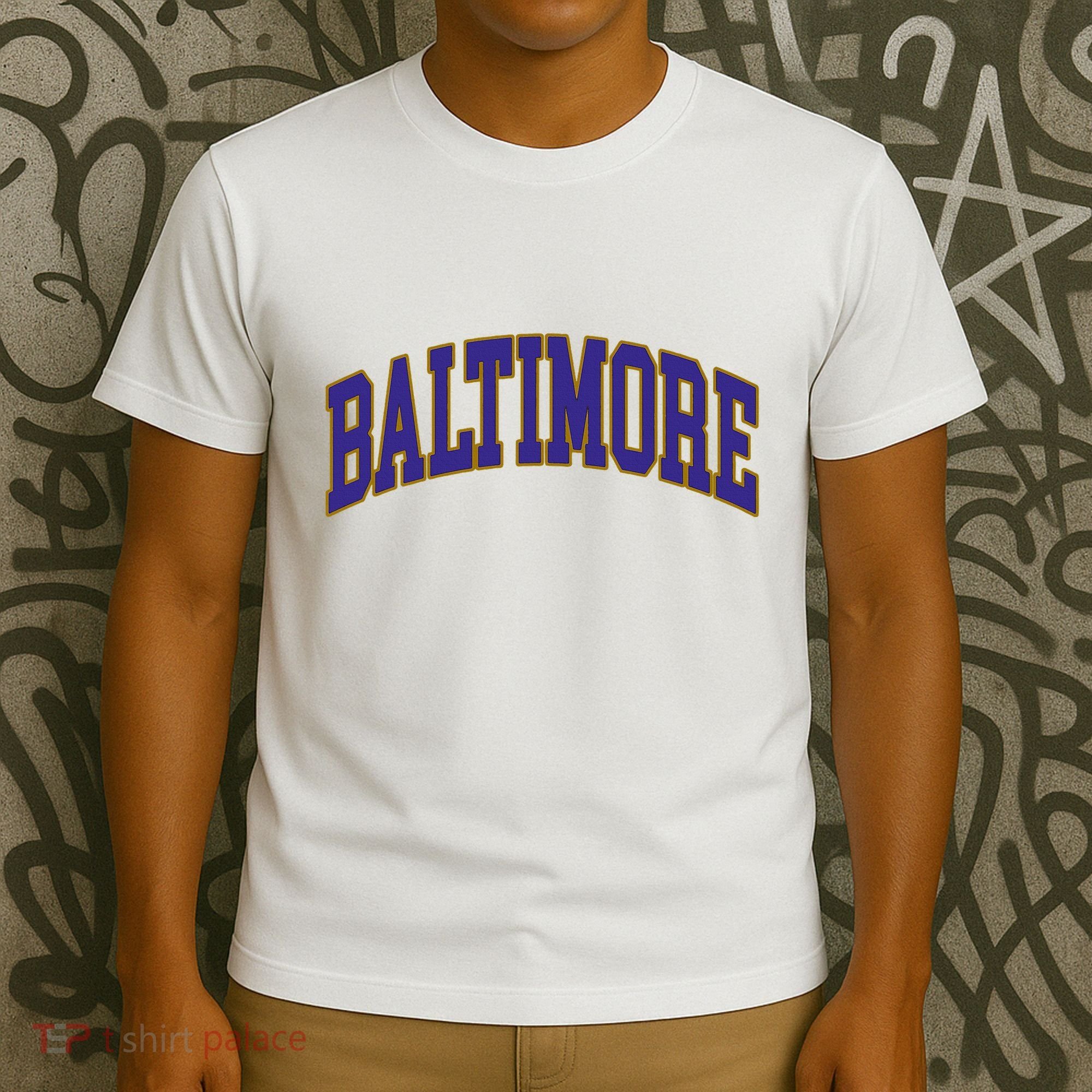 Baltimore Text T-Shirt