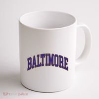 Baltimore Text Coffee Mug thumb 1