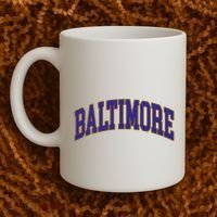 Baltimore Text Coffee Mug thumb 2