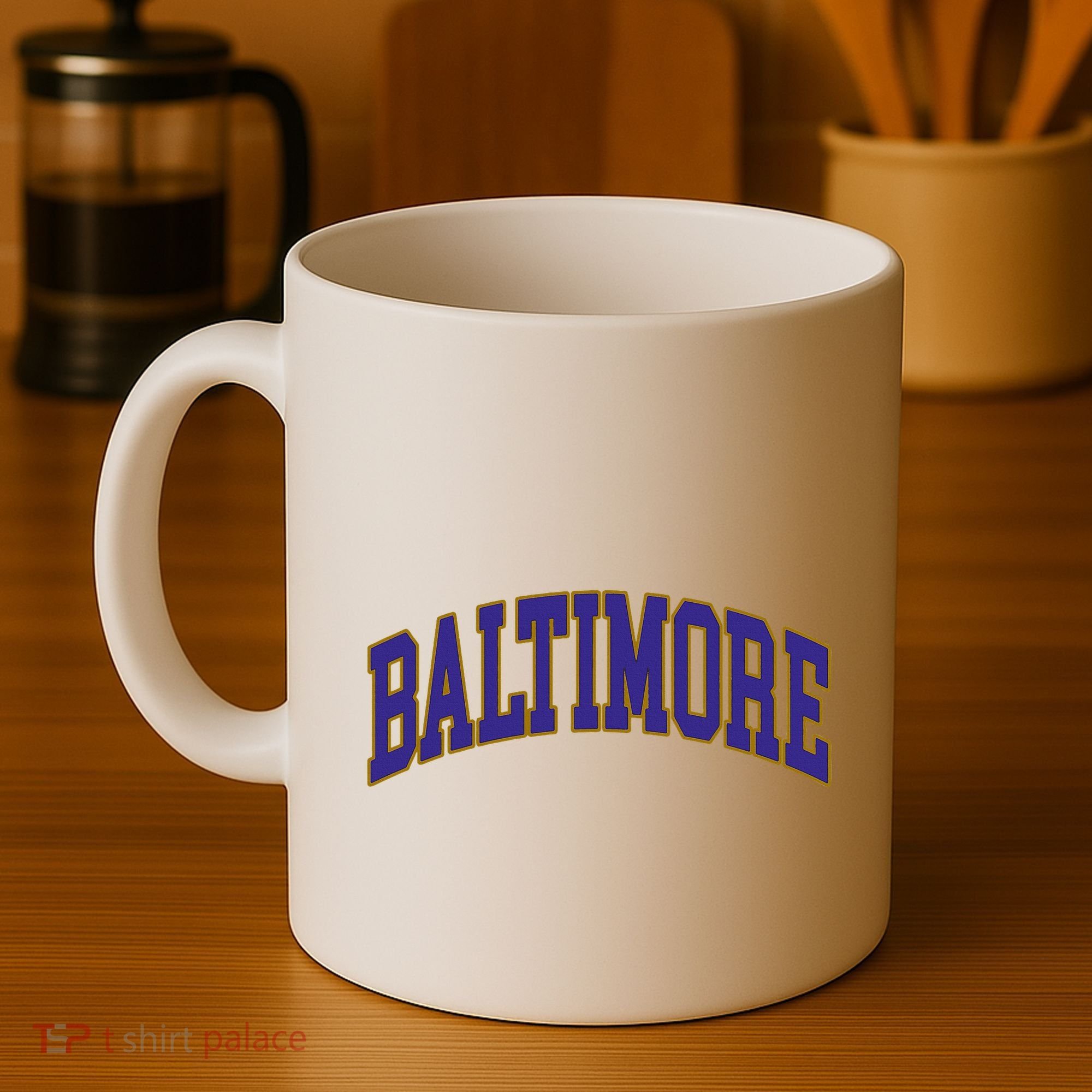 Baltimore Text Coffee Mug