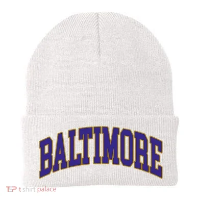Baltimore Text Beanie