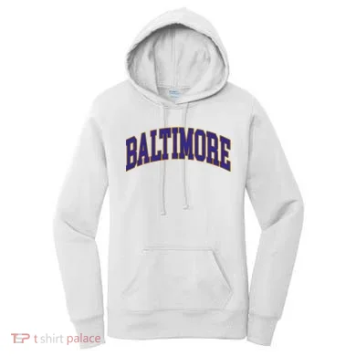 Baltimore Text Women's Hoodie