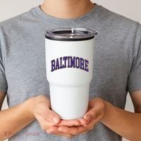 Baltimore Text Tumbler thumb 2
