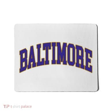 Baltimore Text Mousepad