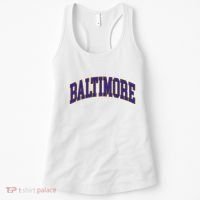 Baltimore Text Women's Tank Top thumb 0
