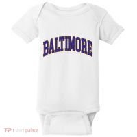 Baltimore Text Baby Bodysuit thumb 0