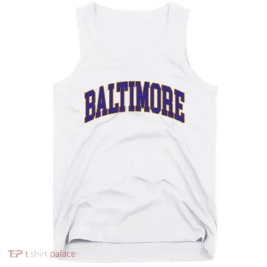 Baltimore Text Tank Top