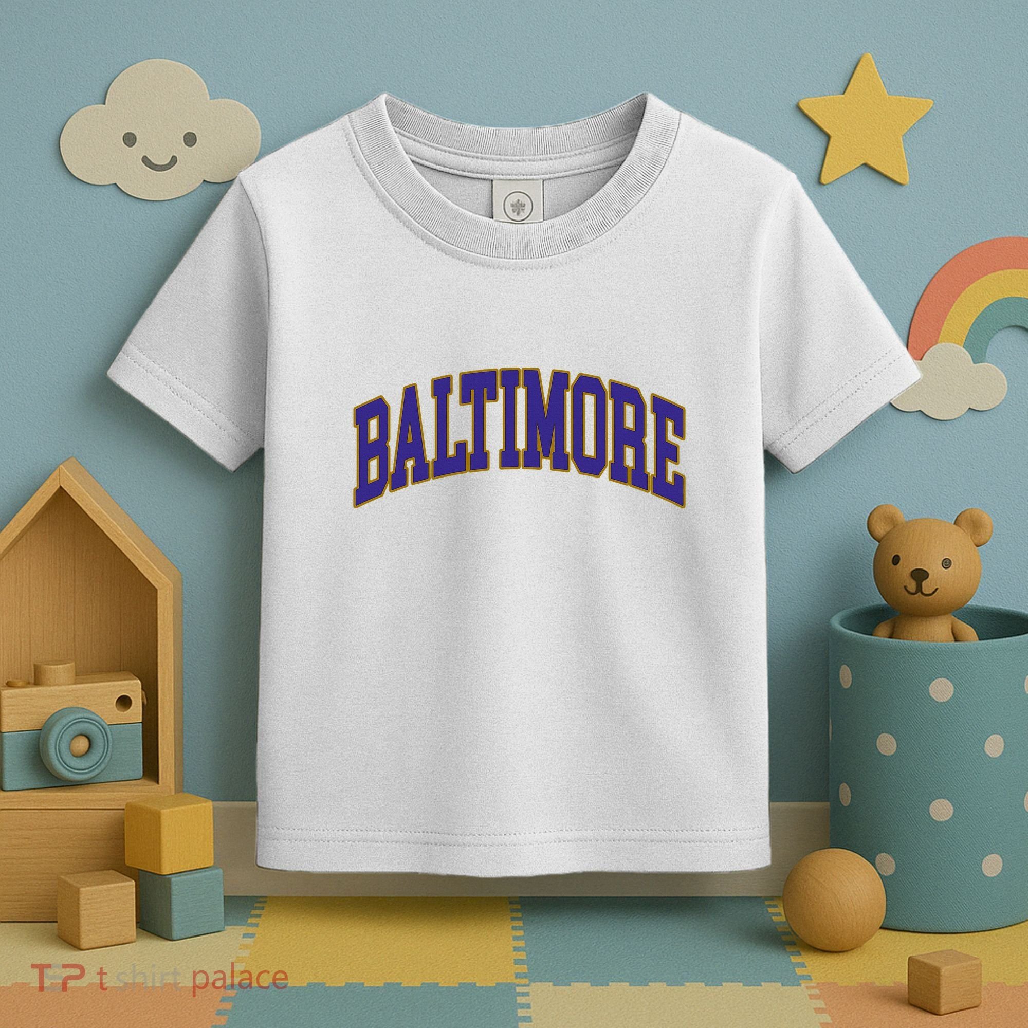 Baltimore Text Toddler T-Shirt