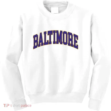 Baltimore Text Kids Sweatshirt