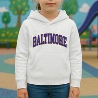 Baltimore Text Kids Hoodie thumb 3