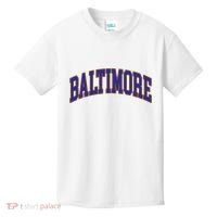 Baltimore Text Kids T-Shirt thumb 0