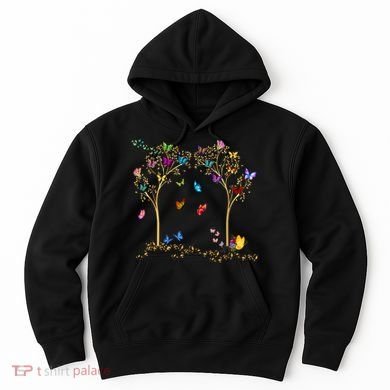 Butterfly Tree Beautiful Butterflies Hoodie